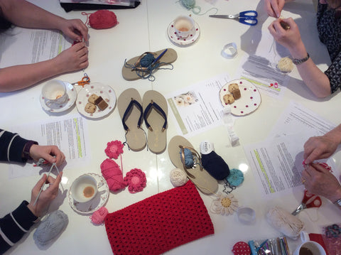 Flip Flop workshop Stitch Studio Ramsbottom UK