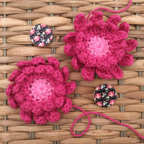Crochet Gerbera by Cotton Pod