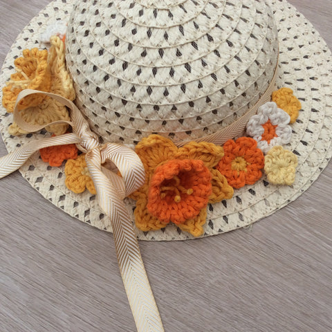 Easter Bonnet ~ crocheted by Cotton Pod