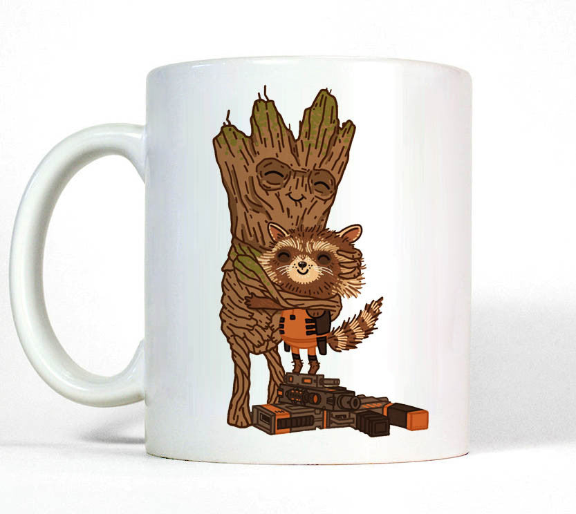 Rocket Raccoon & Groot