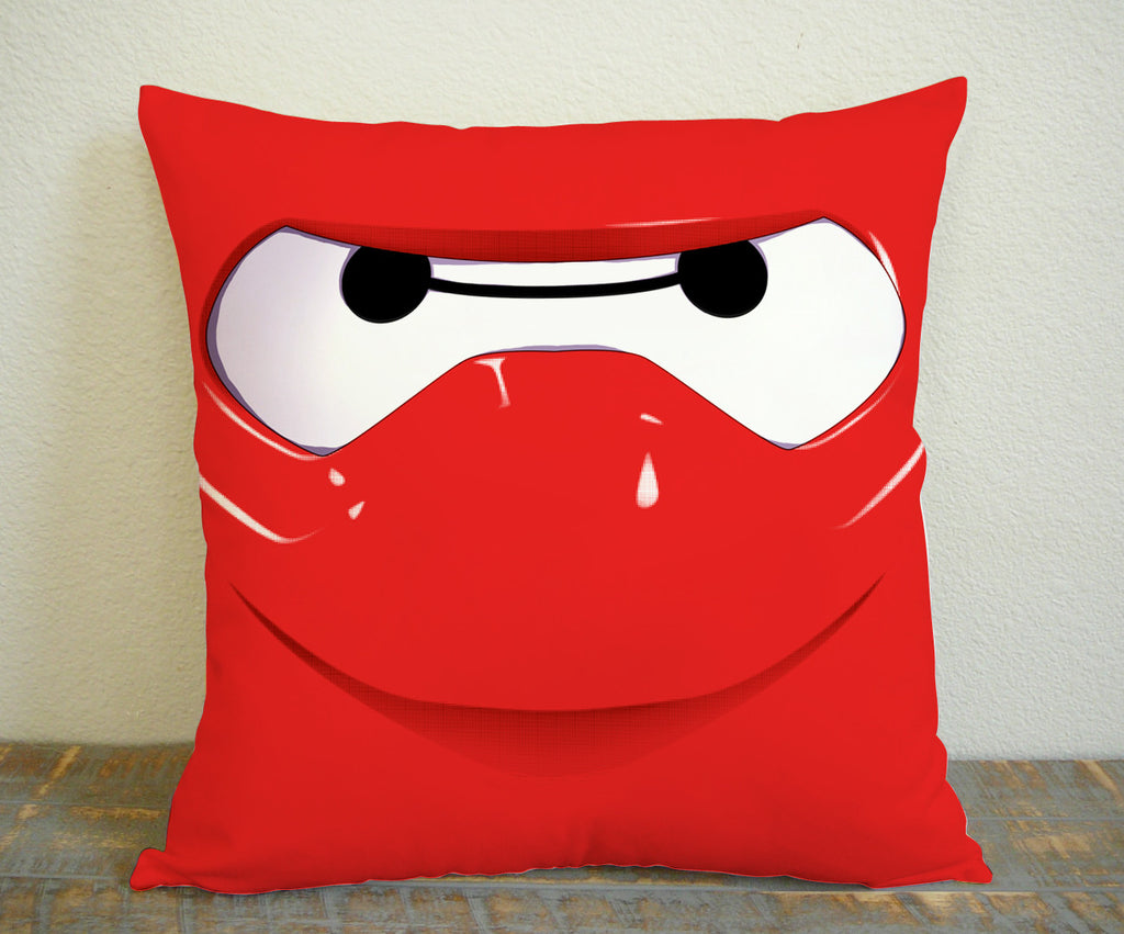 Baymax BigHero 6 for Square Pillow Case 16x16 Two Sides, 18x18 Two Sides, 20x20 Two Sides