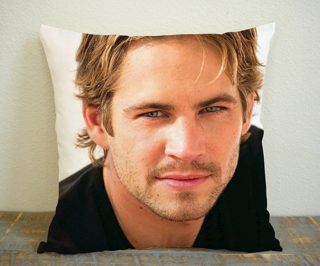 Paul Walker Fans and Furious for Square Pillow Case 16x16 Two Sides, 18x18 Two Sides, 20x20 Two Sides