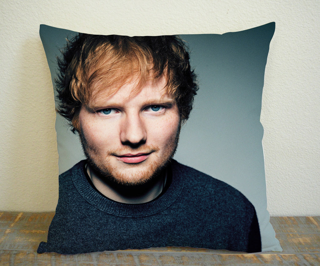ED Sheeran Dark Sweater for Square Pillow Case 16x16 Two Sides, 18x18 Two Sides, 20x20 Two Sides