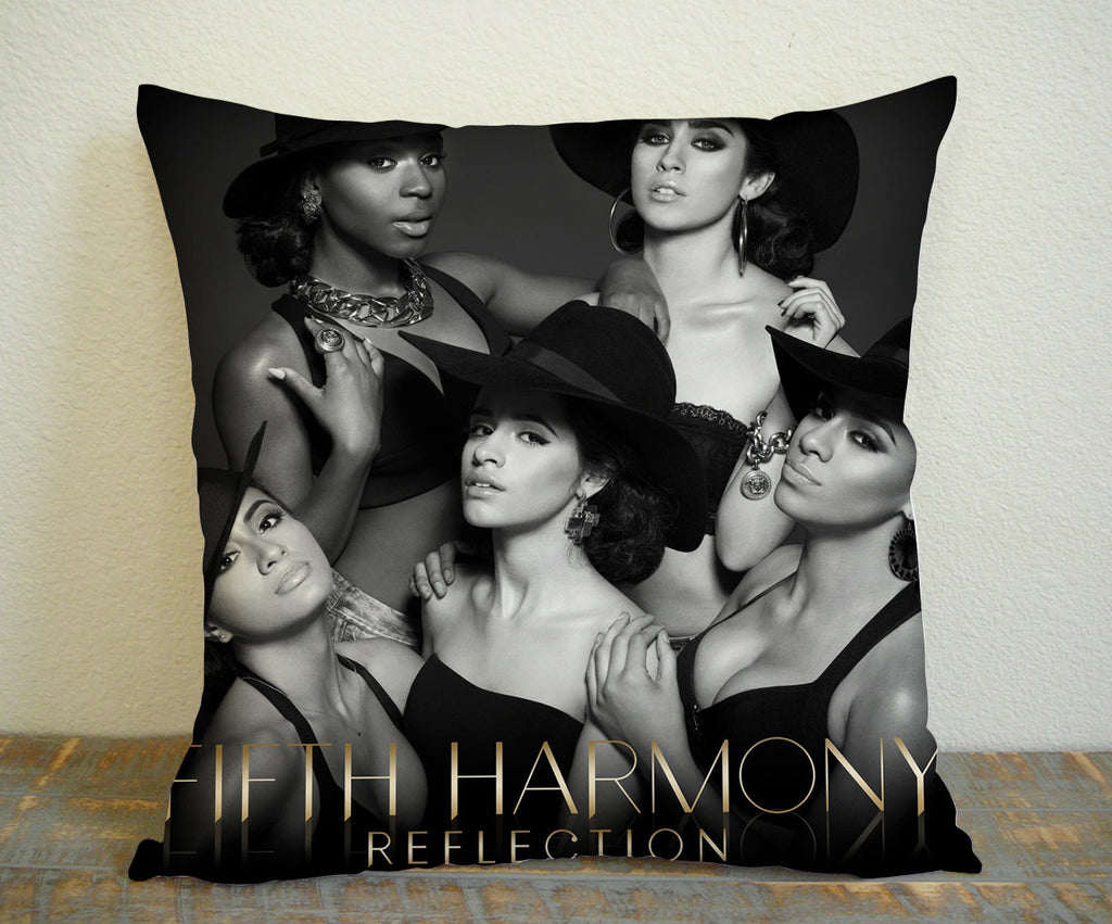 Fifth Harmony Series for Square Pillow Case 16x16 Two Sides, 18x18 Two Sides, 20x20 Two Sides