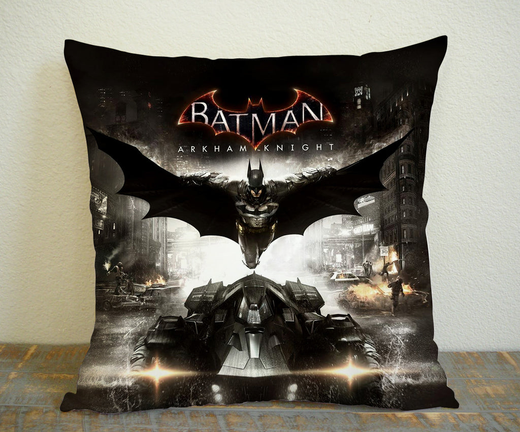 Arkham Knight Cover for Square Pillow Case 16x16 Two Sides, 18x18 Two Sides, 20x20 Two Sides