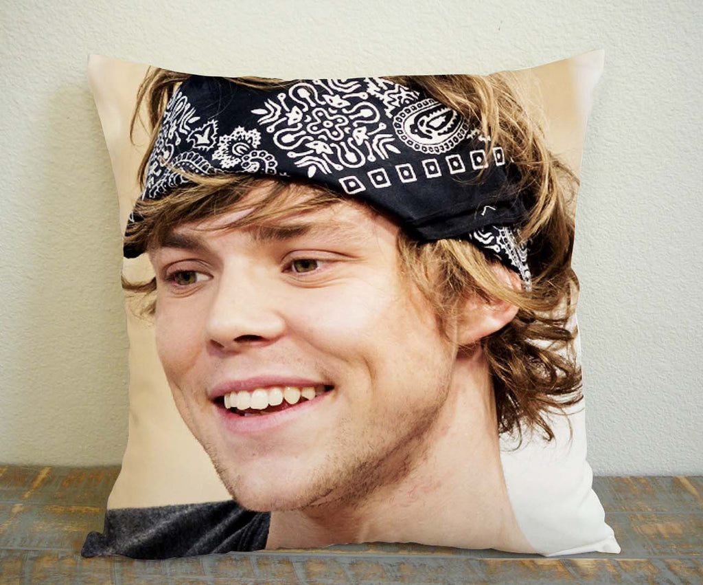 Ash Bandana 5SOS Pillow Case, Pillow Decoration, Pillow Cover, 16 x 16 Inch One Side, 16 x 16 Inch Two Side, 18 x 18 Inch One Side, 18 x 18 Inch Two Side, 20 x 20 Inch One Side, 20 x 20 Inch Two Side