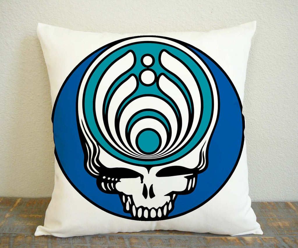 Steal Your Face Bassnectar Pillow Case, Pillow Decoration, Pillow Cover, 16 x 16 Inch One Side, 16 x 16 Inch Two Side, 18 x 18 Inch One Side, 18 x 18 Inch Two Side, 20 x 20 Inch One Side, 20 x 20 Inch Two Side