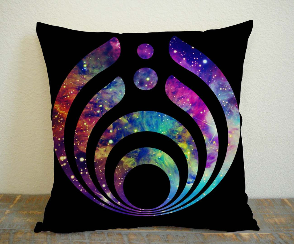 Bassnectar Galaxy Pillow Case, Pillow Decoration, Pillow Cover, 16 x 16 Inch One Side, 16 x 16 Inch Two Side, 18 x 18 Inch One Side, 18 x 18 Inch Two Side, 20 x 20 Inch One Side, 20 x 20 Inch Two Side