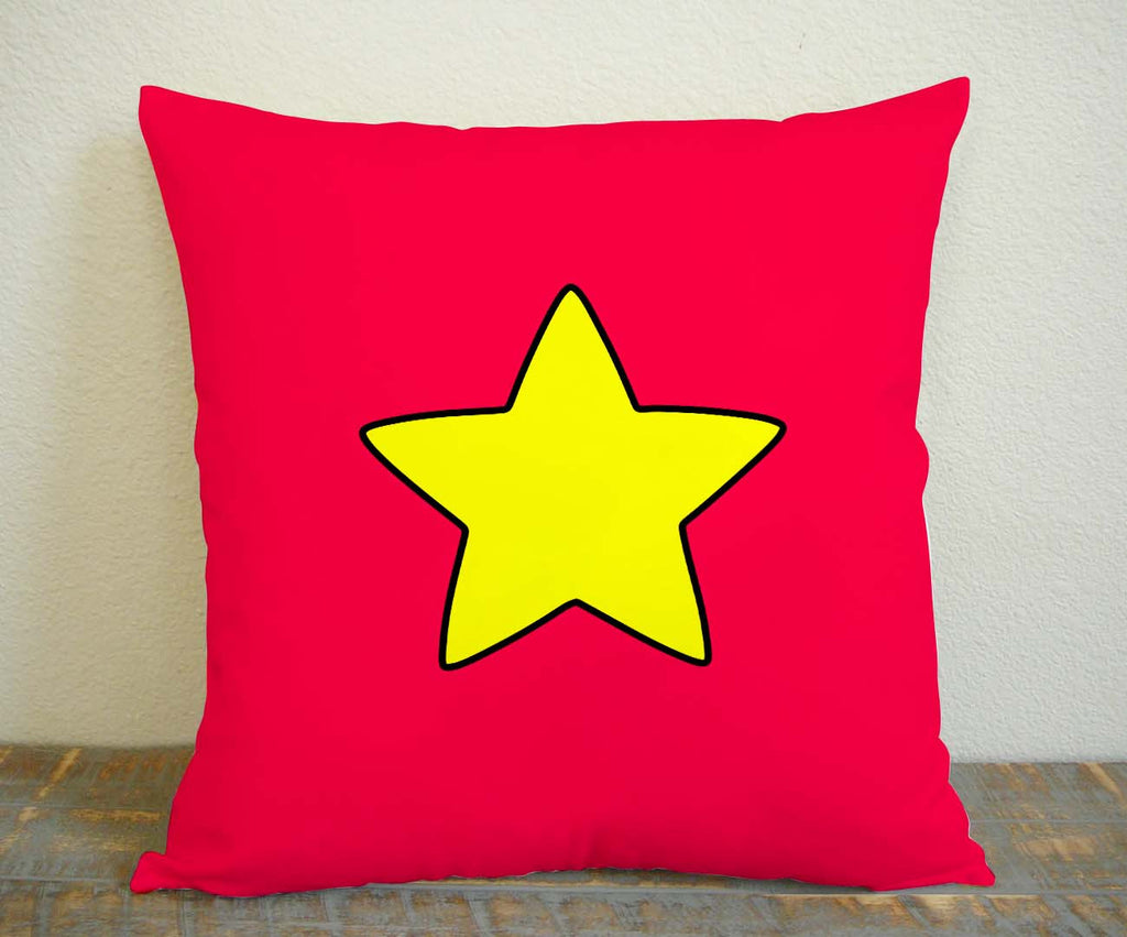 Steven Universe Star Pillow Case, Pillow Decoration, Pillow Cover, 16 x 16 Inch One Side, 16 x 16 Inch Two Side, 18 x 18 Inch One Side, 18 x 18 Inch Two Side, 20 x 20 Inch One Side, 20 x 20 Inch Two Side