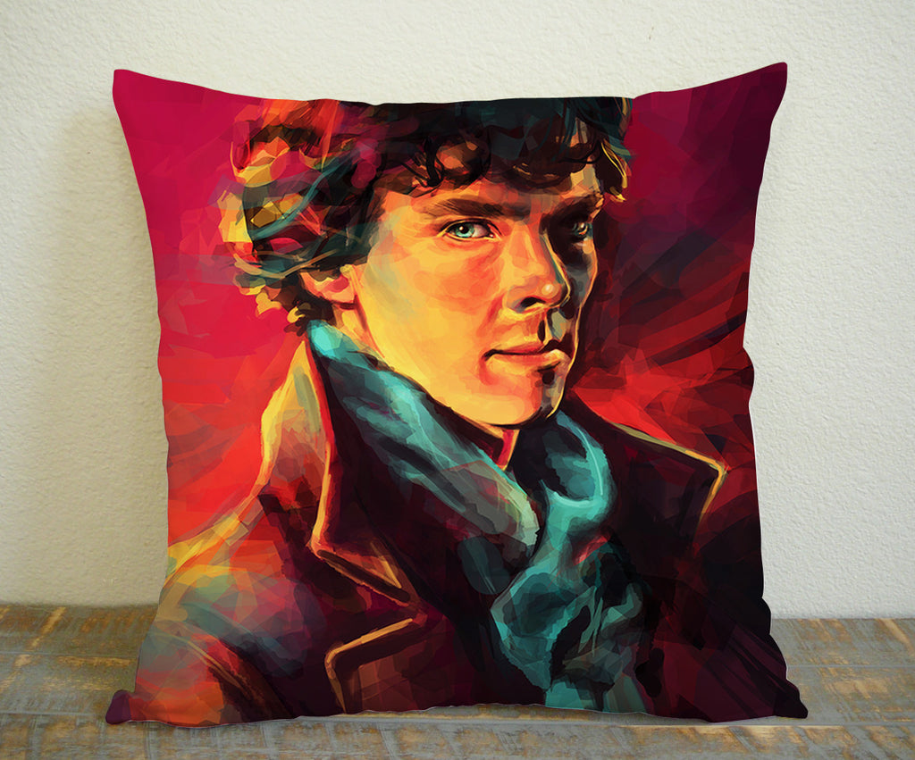 benedict cumberbatch for Square Pillow Case 16x16 Two Sides, 18x18 Two Sides, 20x20 Two Sides