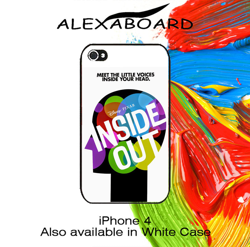 Inside Out Meet The Little Voice Inside Your Head  for iPhone 4, iPhone 5, iPhone 5c, iPhone 6, iPhone 6 plus, iPod 4, iPod 5, Samsung Galaxy Note 3, Galaxy Note 4, Galaxy S3, Galaxy S4, Galaxy S5, Galaxy S127, Phone Case