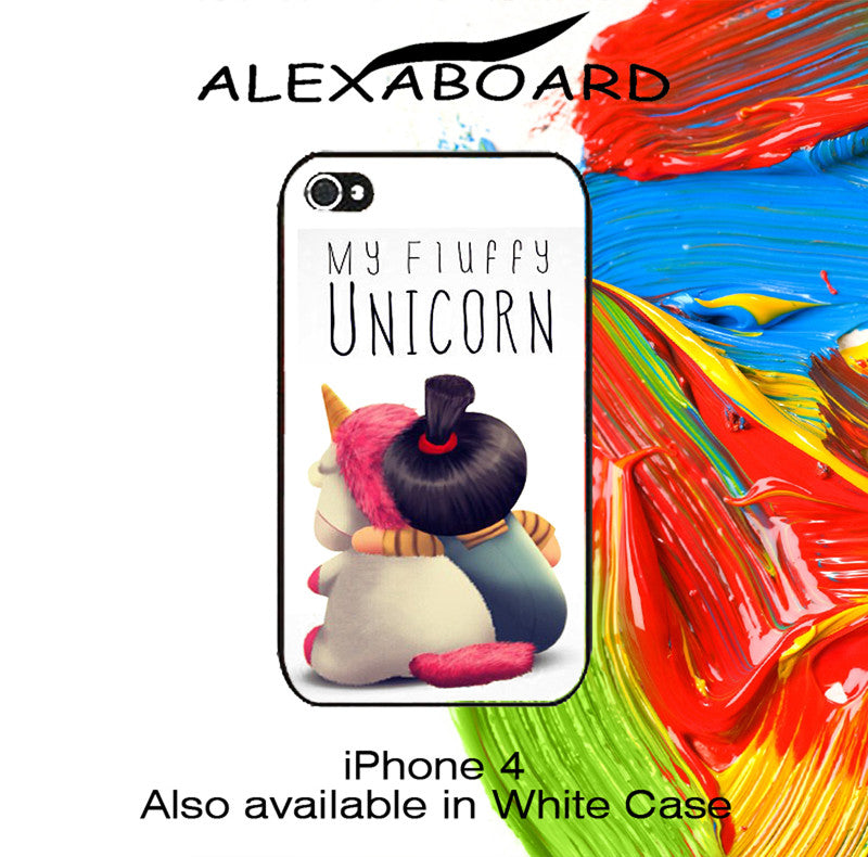 Minion Agnes Fluffy Unicorn  for iPhone 4, iPhone 5, iPhone 5c, iPhone 6, iPhone 6 plus, iPod 4, iPod 5, Samsung Galaxy Note 3, Galaxy Note 4, Galaxy S3, Galaxy S4, Galaxy S5, Galaxy S148, Phone Case
