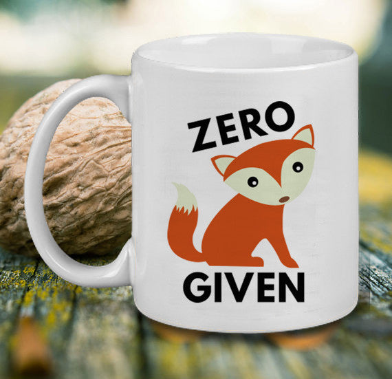 Zero Fox Given Mug