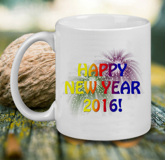 Happy New Year Mugs