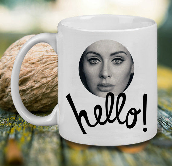 Adele Hello Mugs