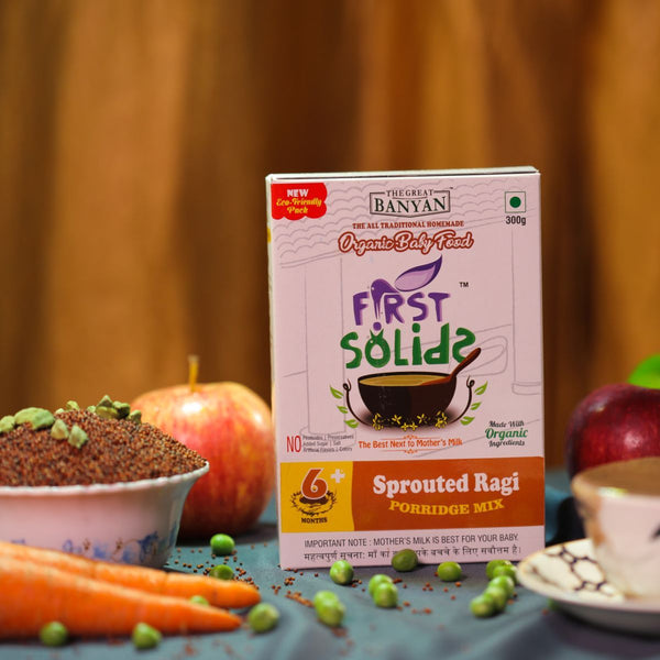 sprouted ragi for babies