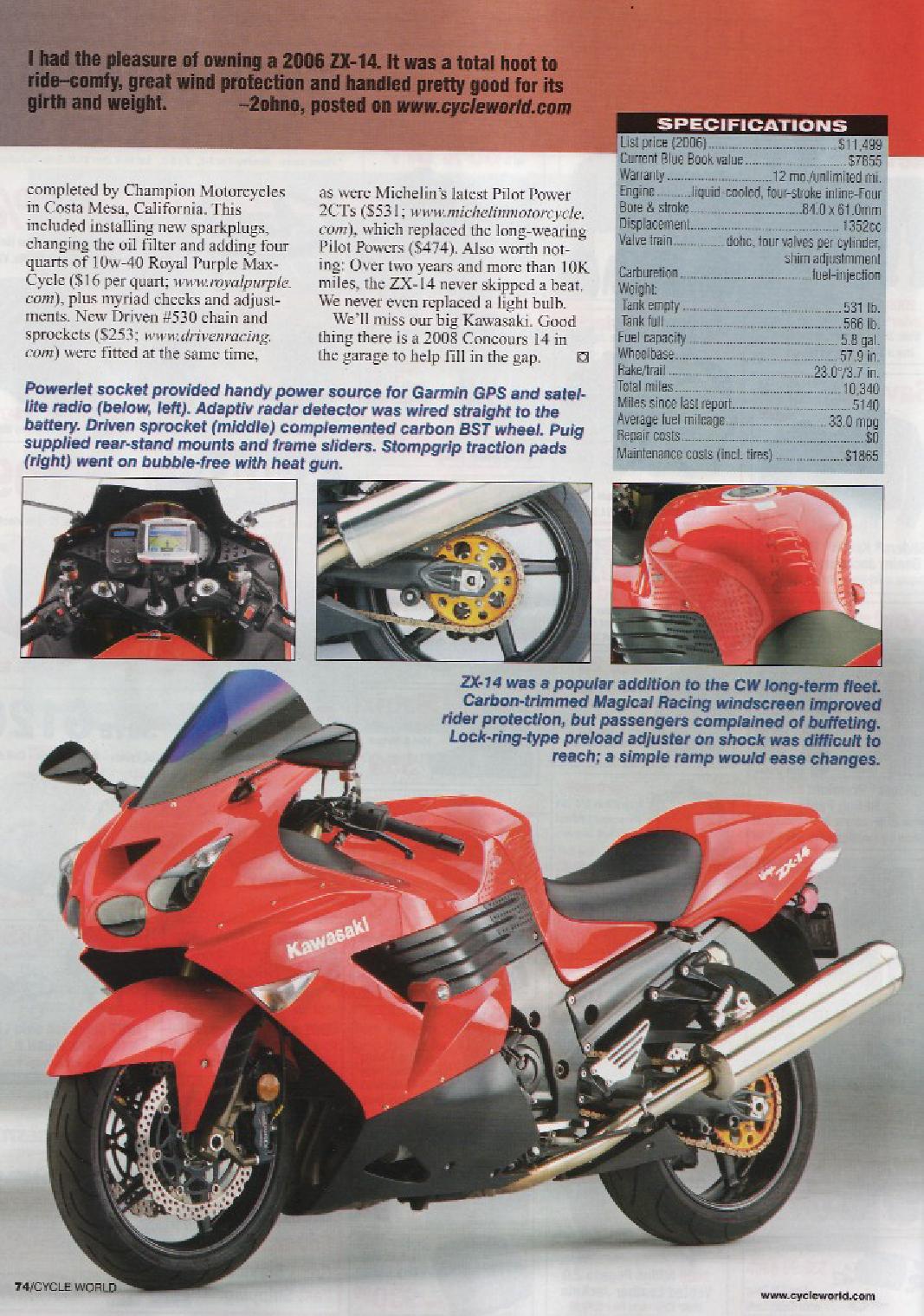 CycleWorld Magazine April 2009 - page 2