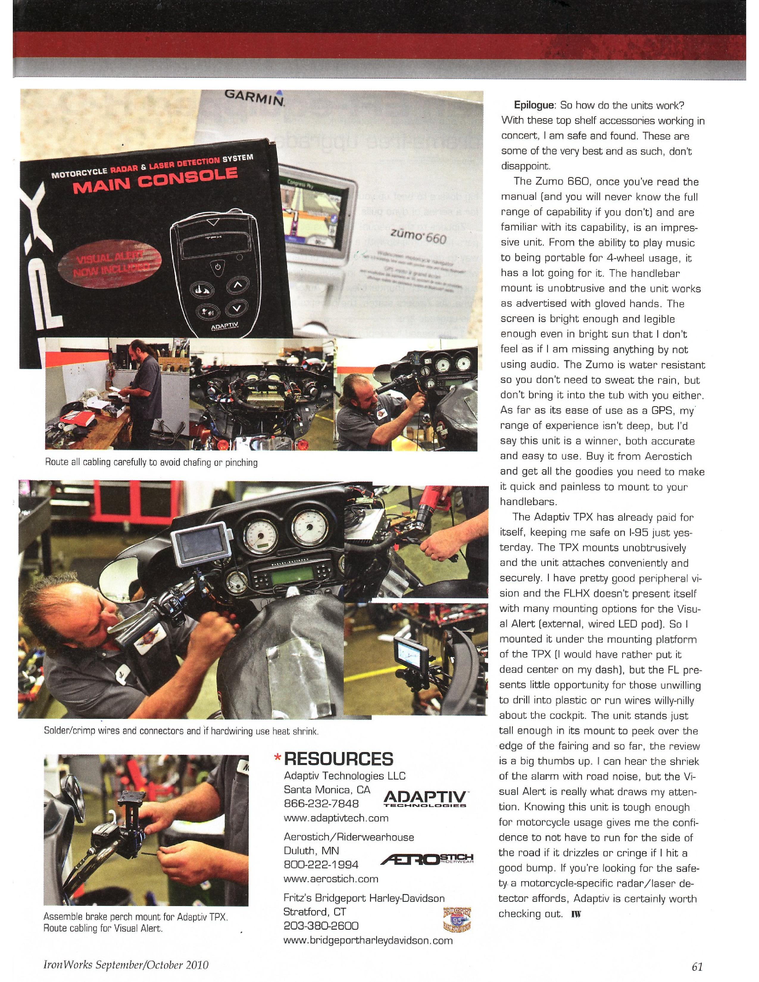 Iron Works Magazine September 2010 - page 2