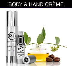 organic unisex Body & Hand Cream from PARIS HONORÉ Luxury Organic Skin Care