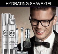 Organic Hydrating Shave Gel for Men from PARIS HONORÉ Luxury Organic Skin Care