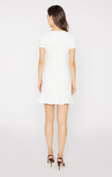 likely beckett dress white