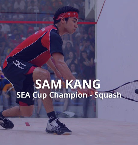 
sam kang, sam kang squash, samuel kang sea games, brazyn elite, brand ambassadors, athlete ambassadors, brazyn life ambassadors, foam roller athletes, foam roller sponsorship