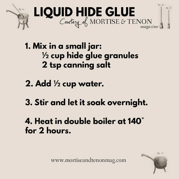 How to Make Your Own Liquid Hide Glue