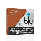 Blu Plus+ 1.0mL Cartomizer Tanks - 2.4% Nicotine - Carolina Bold (3 Pack) - vapersandpapers.com