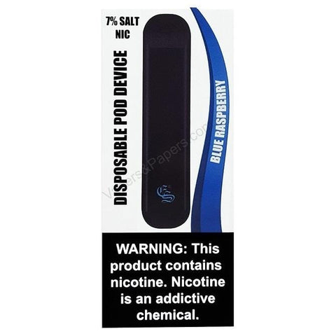 eonsmoke Disposable Pod Vape - 7% Salt Nicotine - Blue Raspberry (1 Pack) DISCONTINUED - LIMITED SUPPLY - vapersandpapers.com