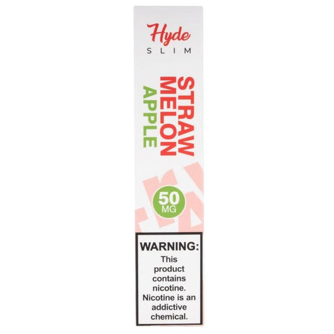 Hyde Slim Edition 1.3mL Disposable Pod Vape - 5% Salt Nicotine - Strawmelon Apple (1 Pack) - vapersandpapers.com