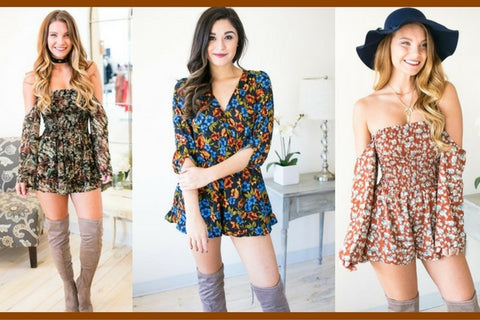 Floral Romper