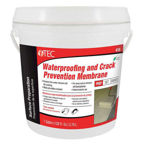 Tec Waterproofing and Crack Prevention Membrane - 1 Quart - American Fast Floors Tec Waterproofing and Crack Prevention Membrane - 1 Quart - American Fast Floors