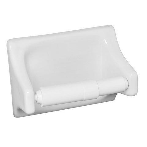 Bath Fixtures 4"X6" Snow White Toilet Tissue Holder - American Fast Floors Bath Fixtures 4"X6" Snow White Toilet Tissue Holder - American Fast Floors