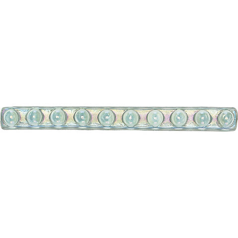 Daltile Cristallo Glass 3/4" x 8" Aquamarine Bead - American Fast Floors Daltile Cristallo Glass 3/4" x 8" Aquamarine Bead - American Fast Floors