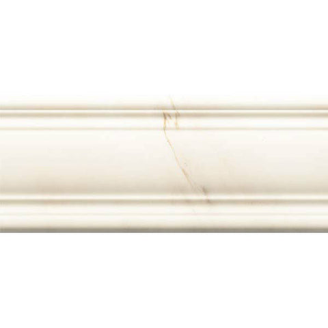 Calacatta 5"X12" Rectified Cenefa Blanco Listel - American Fast Floors Calacatta 5"X12" Rectified Cenefa Blanco Listel - American Fast Floors