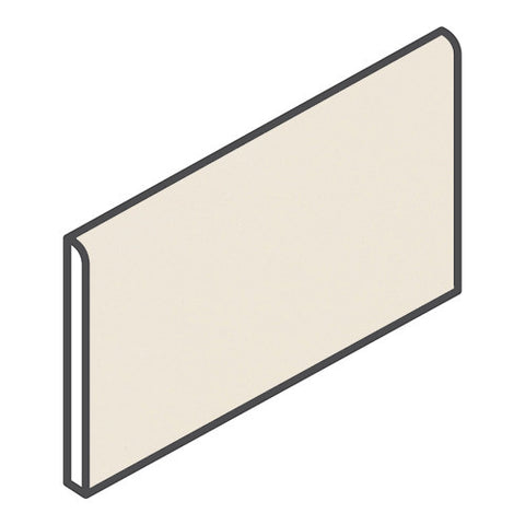 Daltile Modern Dimensions 4-1/4 x 8-1/2 Gloss Biscuit Bullnose (8-1/2" Side) - American Fast Floors Daltile Modern Dimensions 4-1/4 x 8-1/2 Gloss Biscuit Bullnose (8-1/2" Side) - American Fast Floors