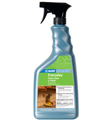 Mapei Ultracare Every Day Stone Clean & Polish - 24 Oz Jug - American Fast Floors Mapei Ultracare Every Day Stone Clean & Polish - 24 Oz Jug - American Fast Floors