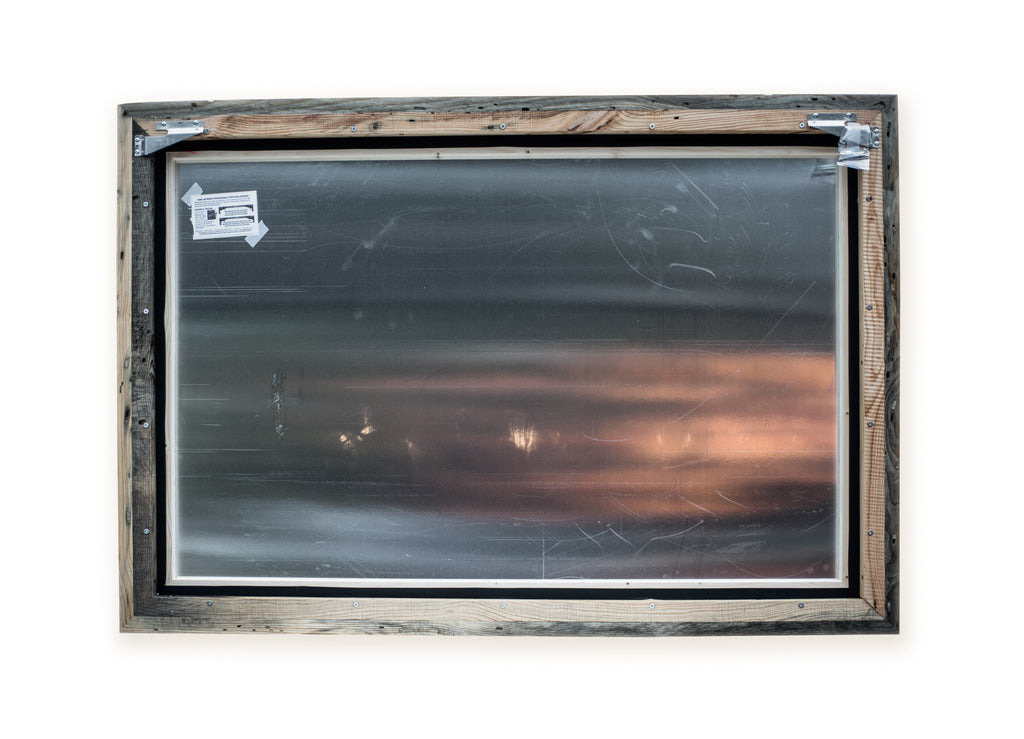 beetlewood framed print, reverse side