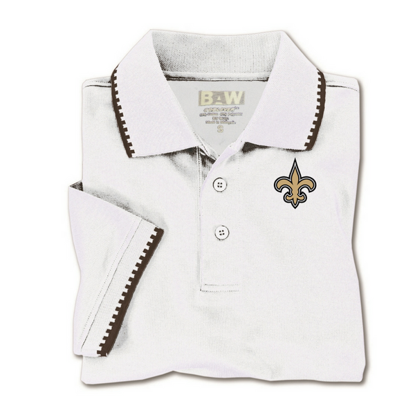 new orleans saints polo shirt