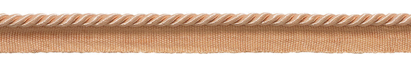 16 Yard Value Pack of 3/16 inch (.5cm) / Salmon Basic Trim Lip Cord / Style# 0316S (21976), Color: Peach - E16 (49 Ft / 14.6M)