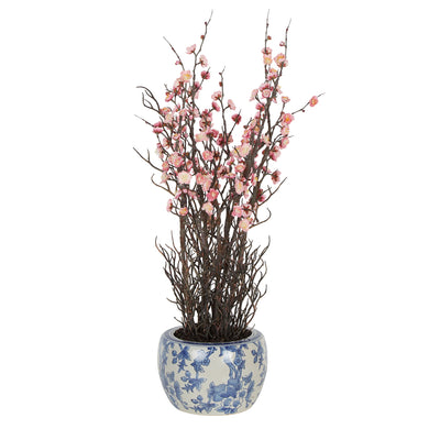 Spring Arrangement in Pot Pink Spring Arrangement in Pot Pink