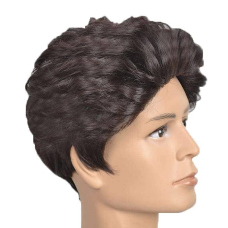 mens short hair costume wig