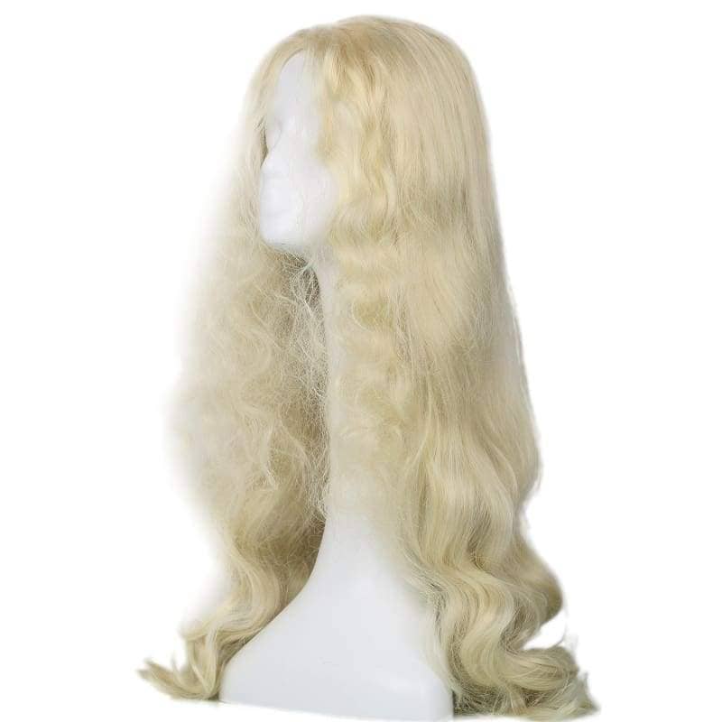 light blonde wig