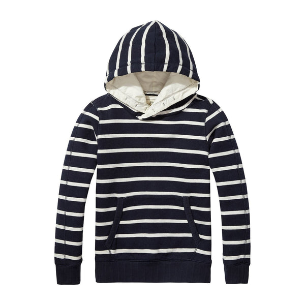 boys striped hoodie