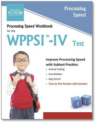 Processing Speed Workbook for the WPPSI-IV Test