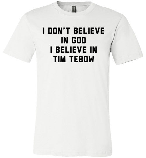 tim tebow believe t shirt