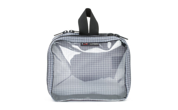 clear plastic packing cubes