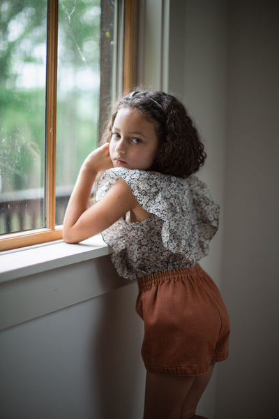 暖色系 soor ploom Emeline Blouse,Daisy Print 3y - 通販 - www