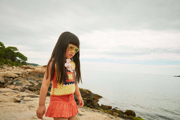 Misha and Puff, Skating Pond Skirt in Melon – CouCou