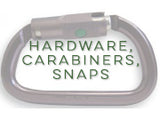 Hardware, Carabiners, Snaps